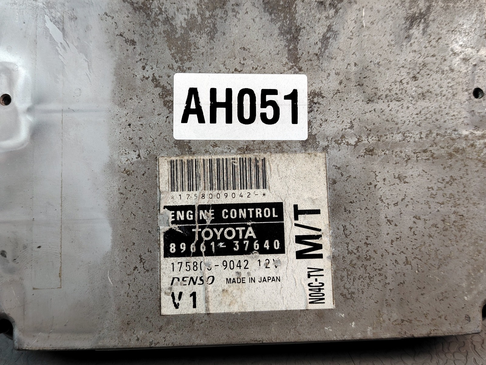 HINO DUTRO XZU417 DYNA N04C-TV MT ENGINE CONTROL MODULE ECM ECU ECD 89661 37640