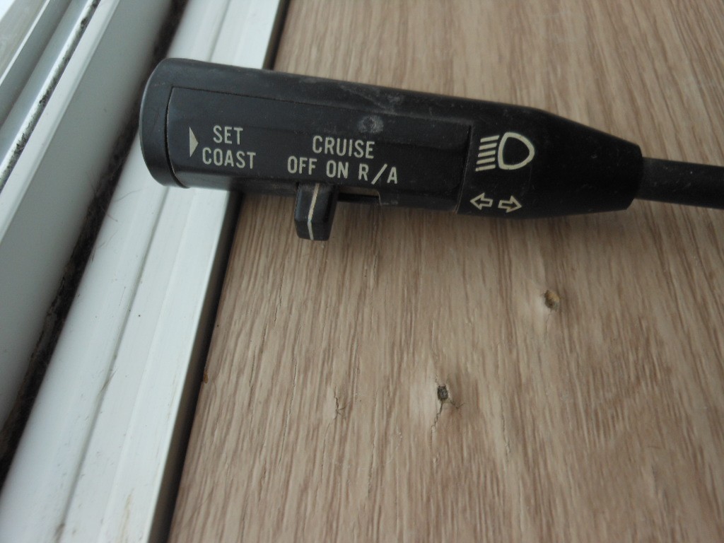 Vintage GM cruise control headlight bright/ dim switch arm unknown origin