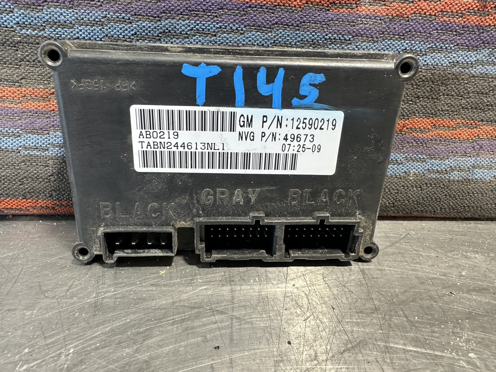 2003-2007 Chevrolet Silverado 2500 Transfer Case Module 12590219 03-07