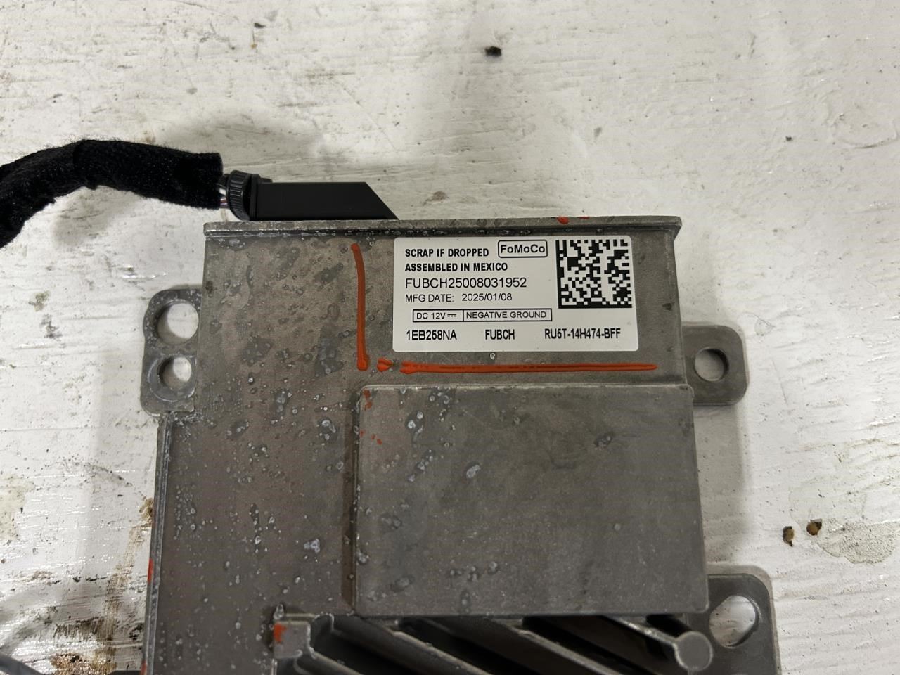 2025 FORD BRONCO Network Gateway Control Module OEM Part Number RU5T14H474BFF