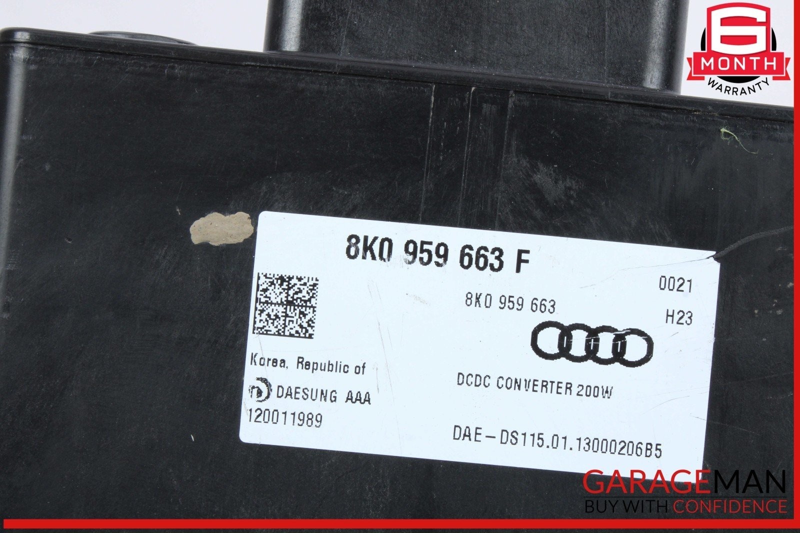 2012-2018 Audi A7 Voltage Stabiliser Control Module 8K0959663F OEM