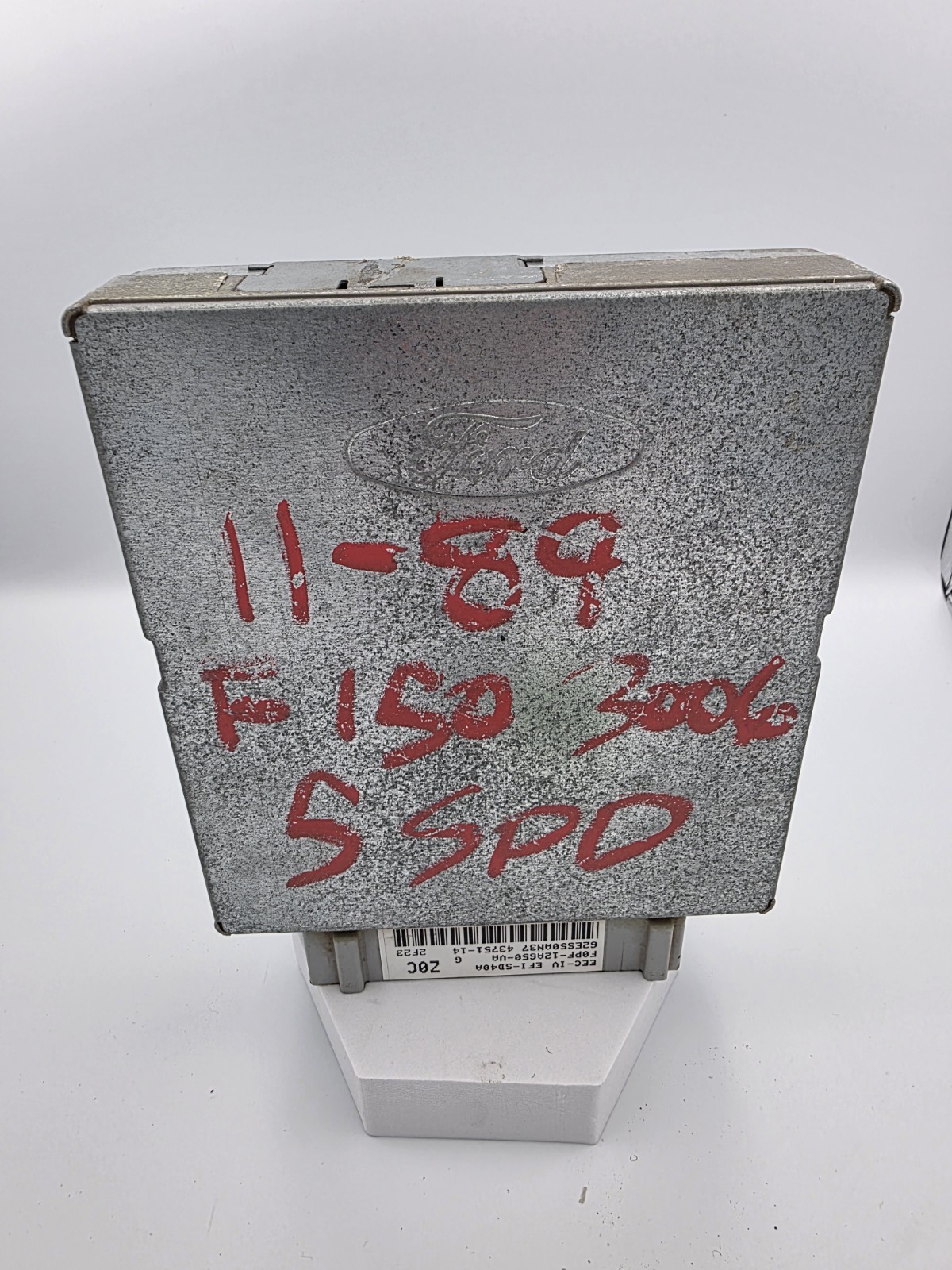 Removed From Running Driving Collision Damaged 1990 F150 F0PF-12A650-VA