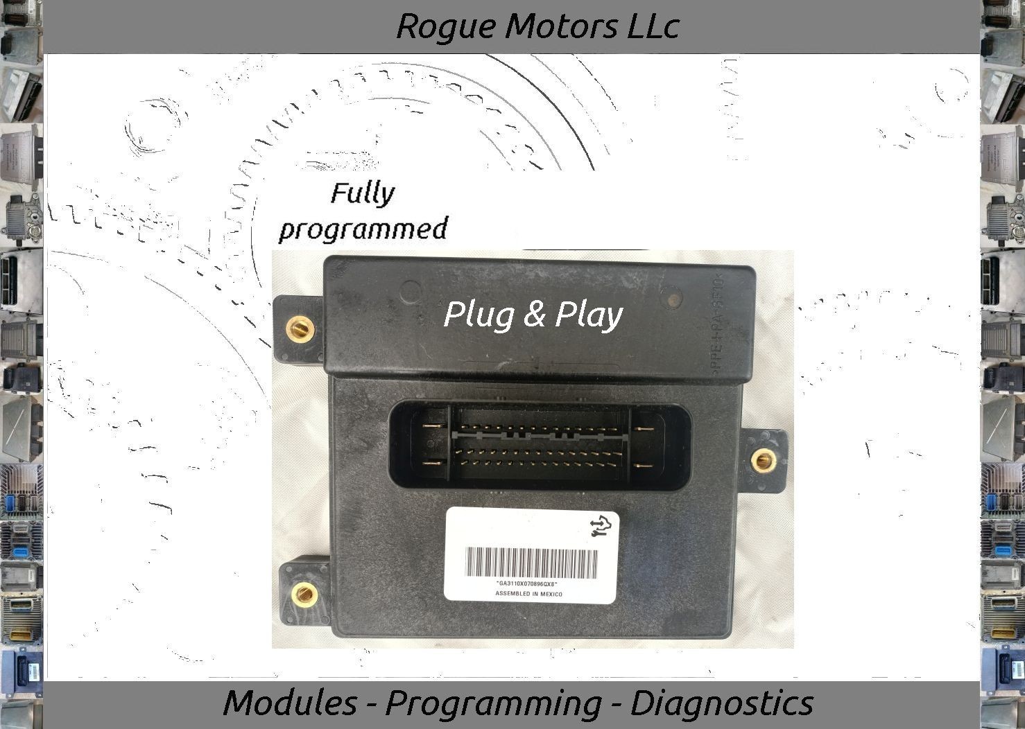 20759945 2008 2009 FPDM Fuel Pump Module programmed Plug & Play !