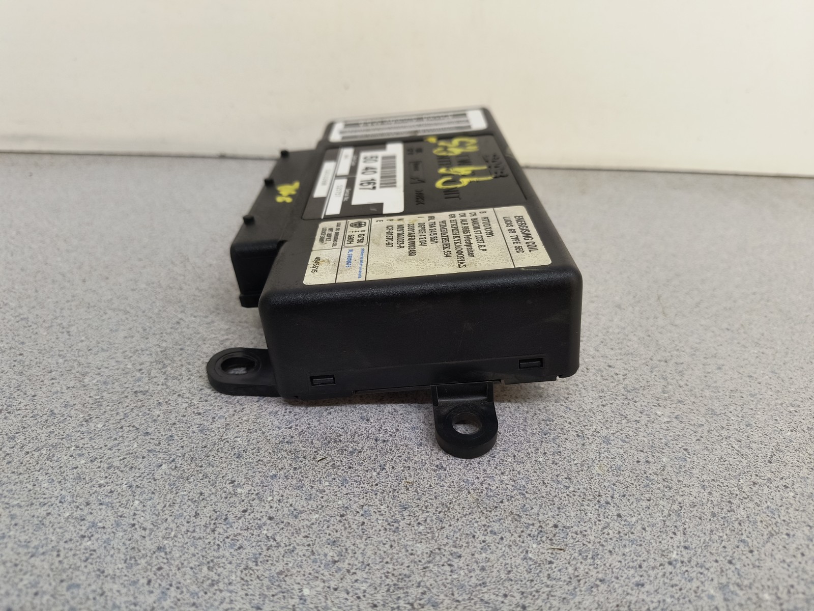 1999 Saab 9-5 TWICE Control Module Ignition Switch W/ Key 5040167 TESTED GOOD