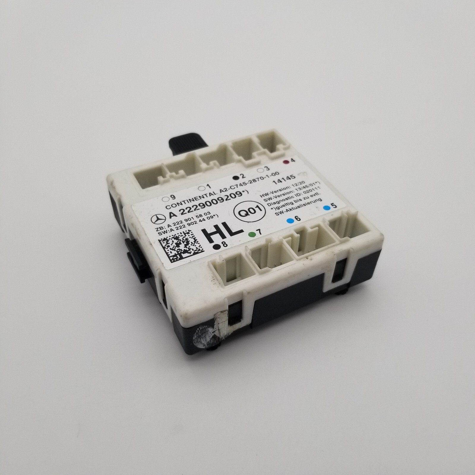 2015 – 2020 Mercedes S550e S450 S65 AMG Left Rear Door Control Unit Module OEM