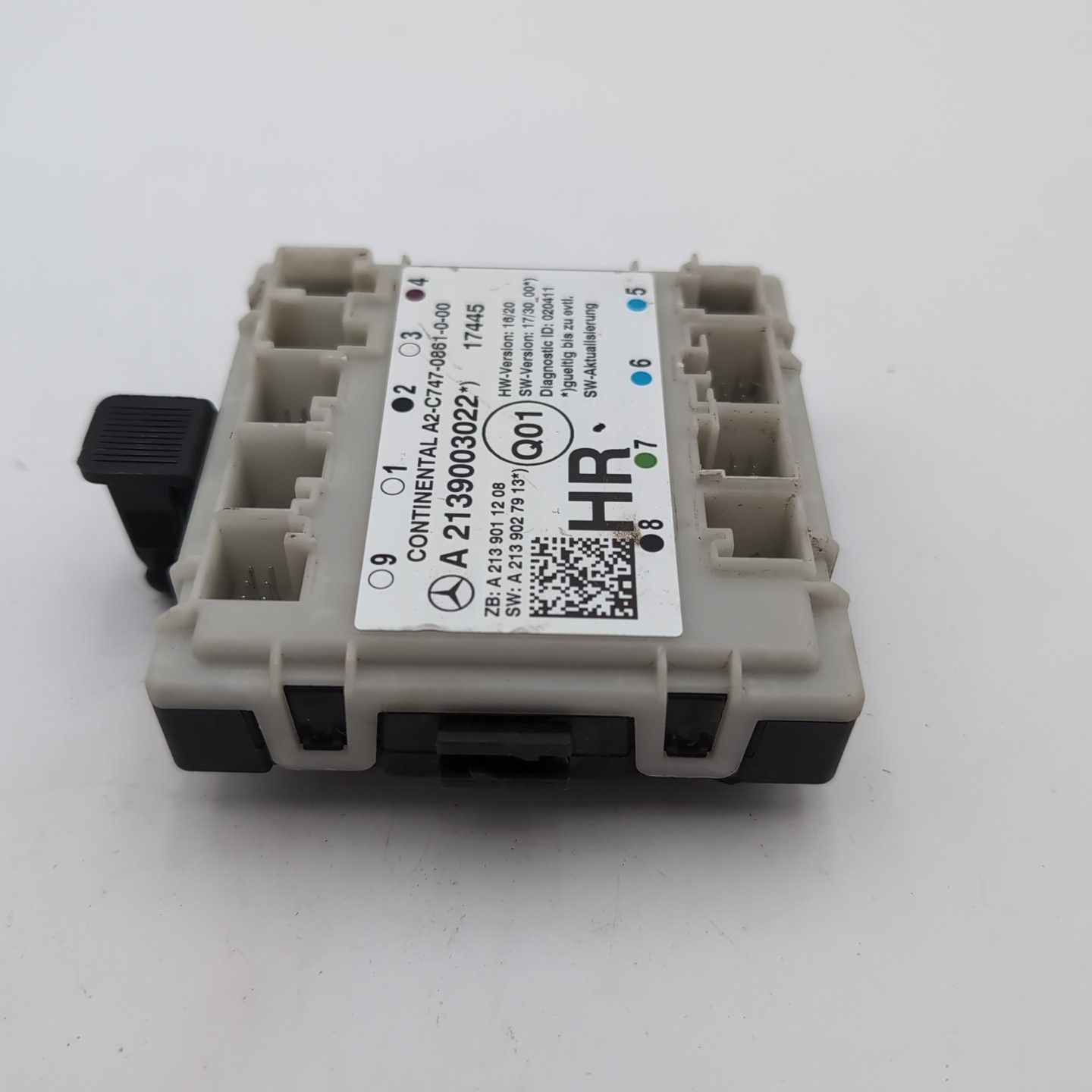 2017 – 2021 MERCEDES C300 W205 REAR RIGHT SIDE DOOR CONTROL UNIT OEM A2139003022