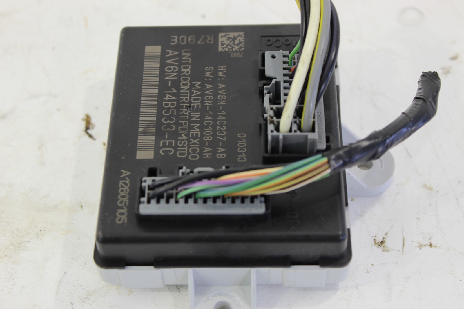 2013 Ford C-MAX Hybrid Front Passenger Door Control Module OEM AV6N-14B533-EC