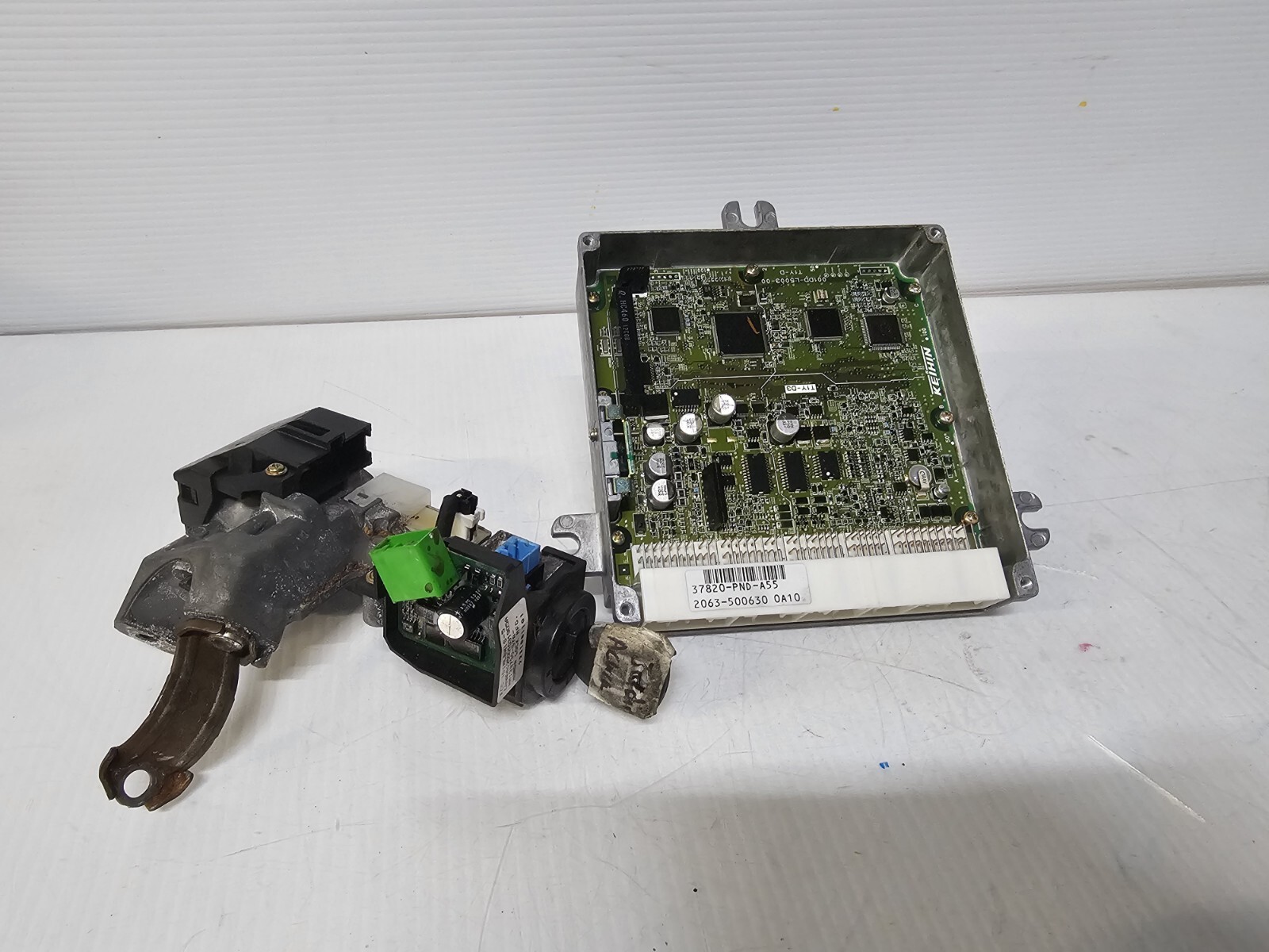 02-04 ACURA RSX ENGINE ECU & IMMOBILIZER KEY SET ( 37820-PND-A55) COMPUTER ECM