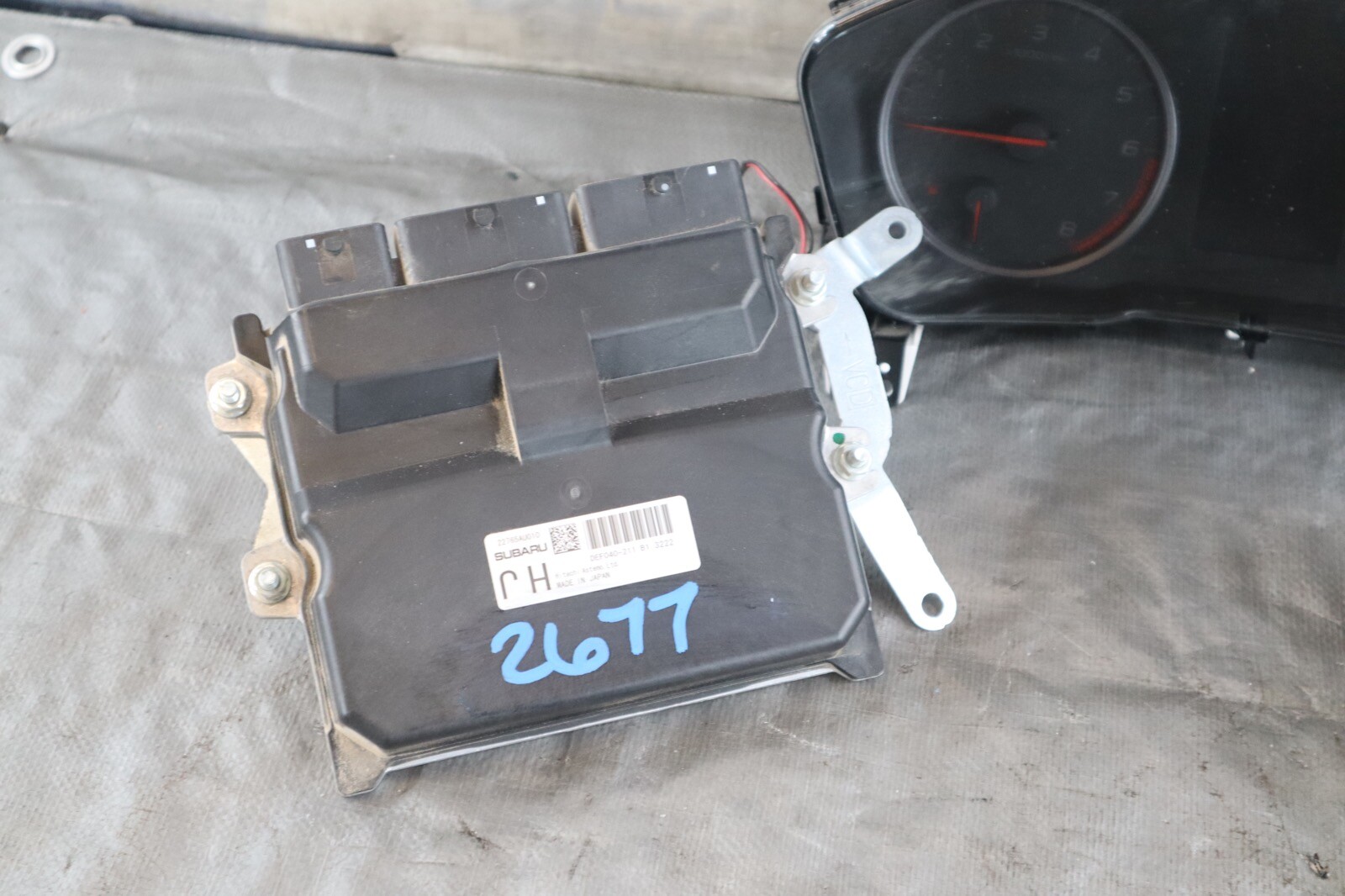 2023 SUBARU WRX TURBO 2.4L OEM ENGINE ECU CLUSTER IMMOBILZER KEY KIT #2677