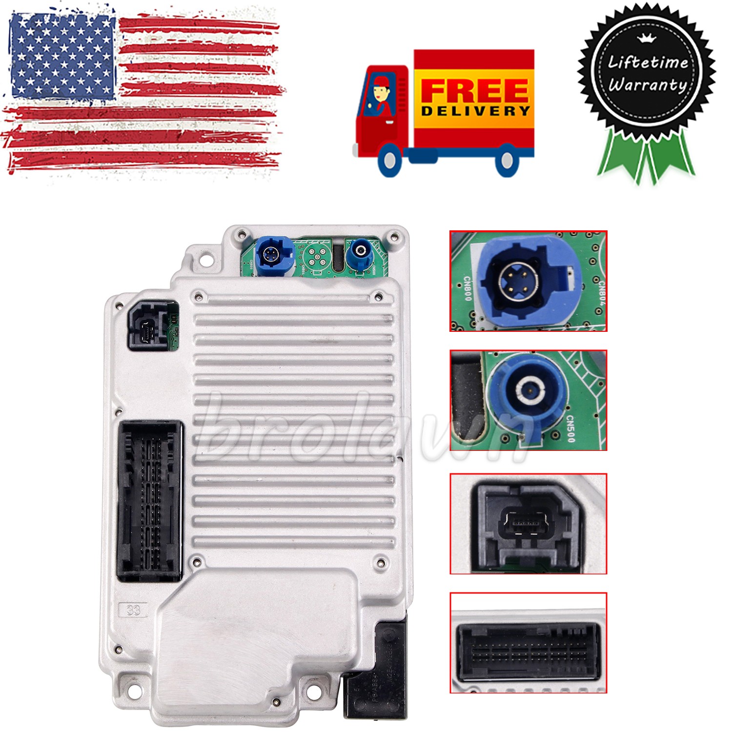 For Ford Lincoln Vin Non-Programmed NAV Sync 3 APIM 3.4 Navigation Module