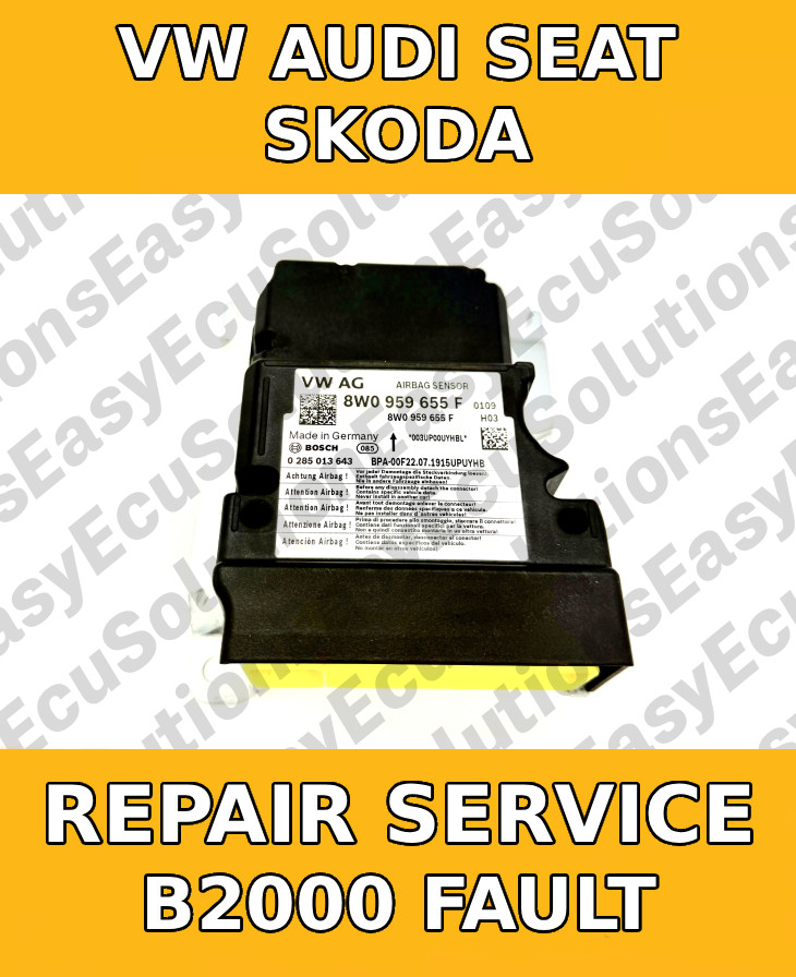 ✅SEAT SRS MODULE B2000 FAULT REPAIR SERVICE SEE DESCRIPTION FOR PART NO.