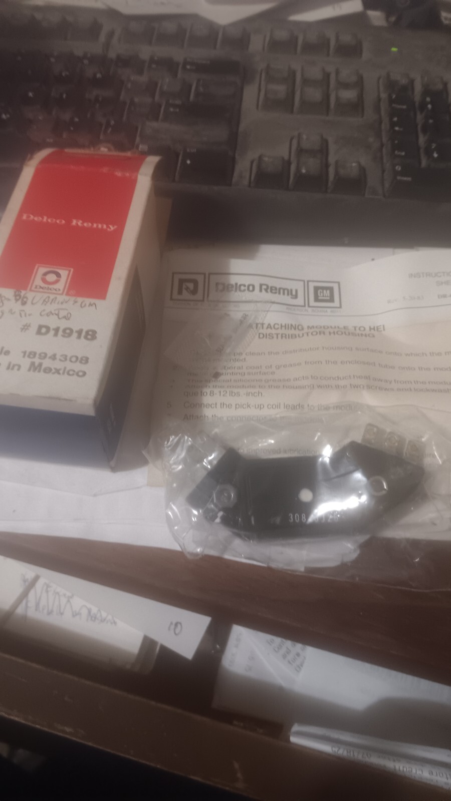 NOS 1978-1986 VARIOUS GM MODELS Ignition Control Module 1894308 D-1918