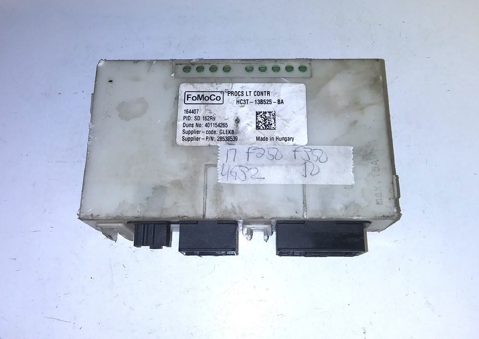 HC3T-13B525-BA Headlight Control Module 2017 Ford F250 or F350