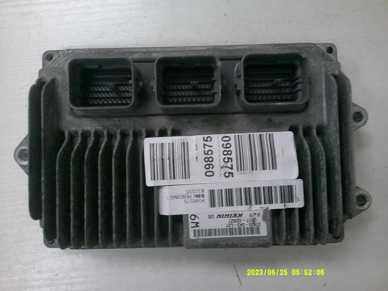 ENGINE COMPUTER HONDA ACCORD 2013 2014 2015 37820-5A3-L31 2.4L AT PCM ECM ECU OE