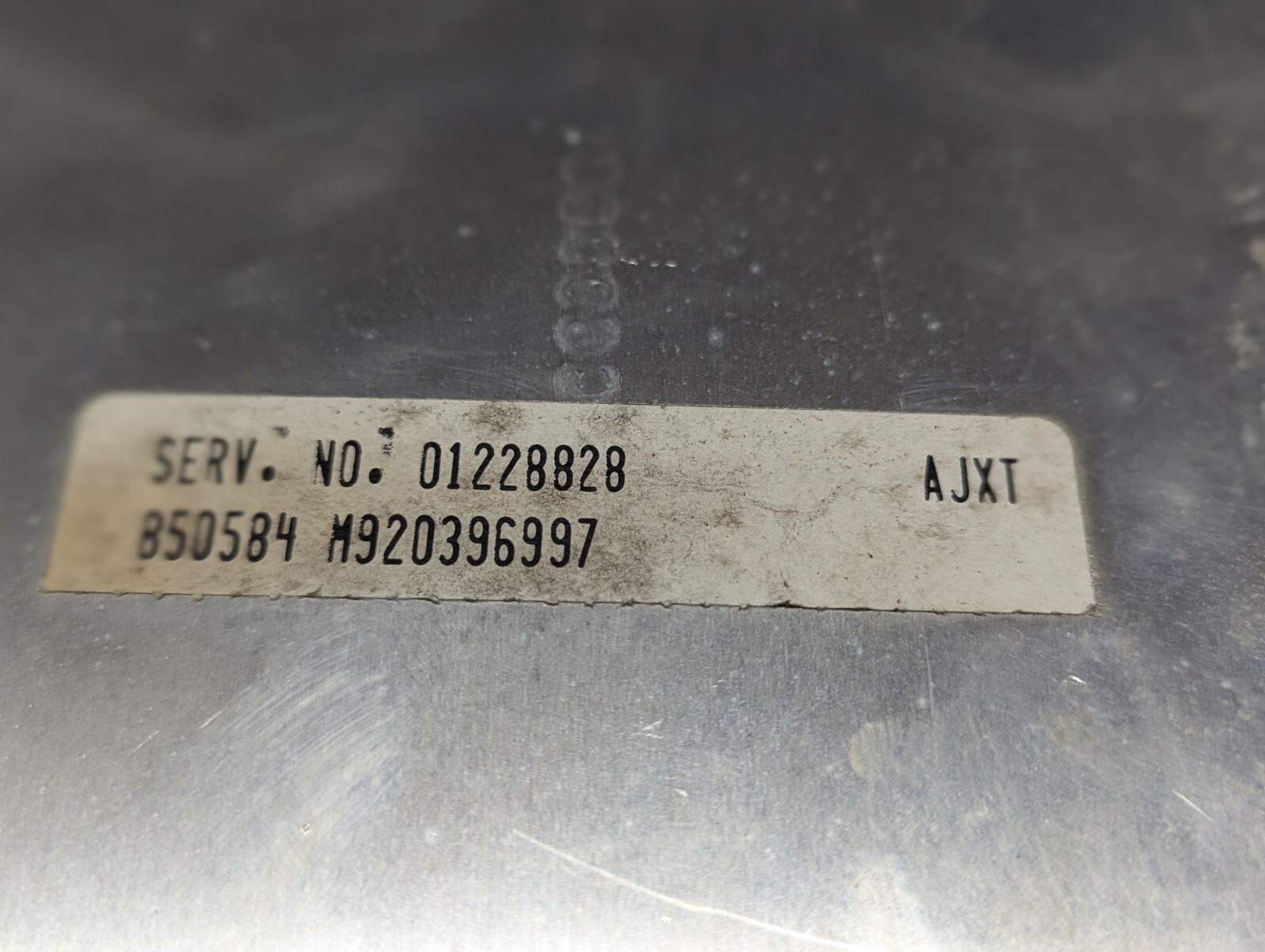 1989 BUICK RIVIERA REATTA 3.8L V6 ECU ENGINE COMPUTER ECM 01228828 AJXT