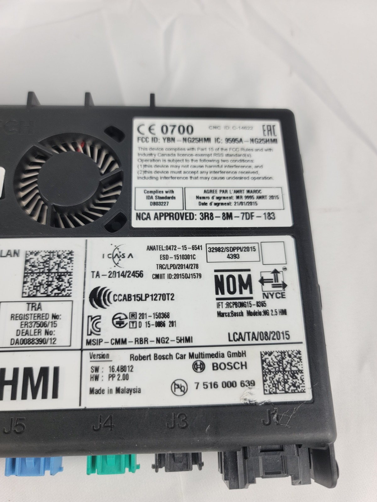 2017 ENCORE Electronic Bluetooth Human Machine Interface HMI Control Module OEM