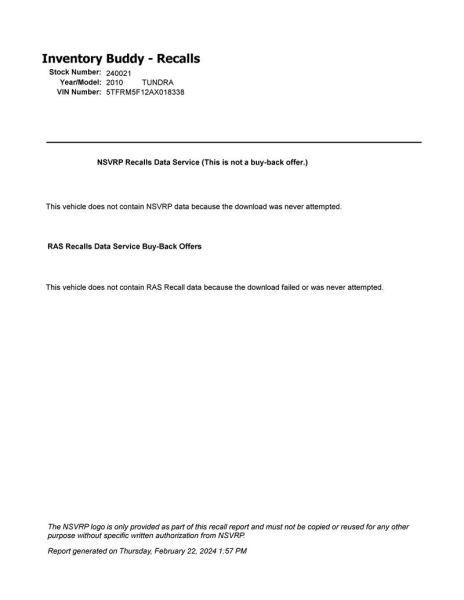 Engine ECM Air And Fuel Control Engine Mounted 4.0L Fits 08-14 TUNDRA