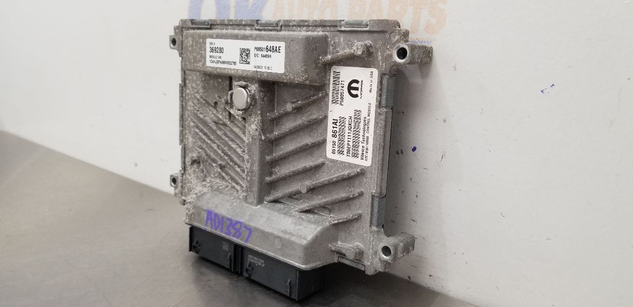 21 JEEP WRANGLER JL JLU ECM ENGINE CONTROL MODULE 2.0L 5150861AI