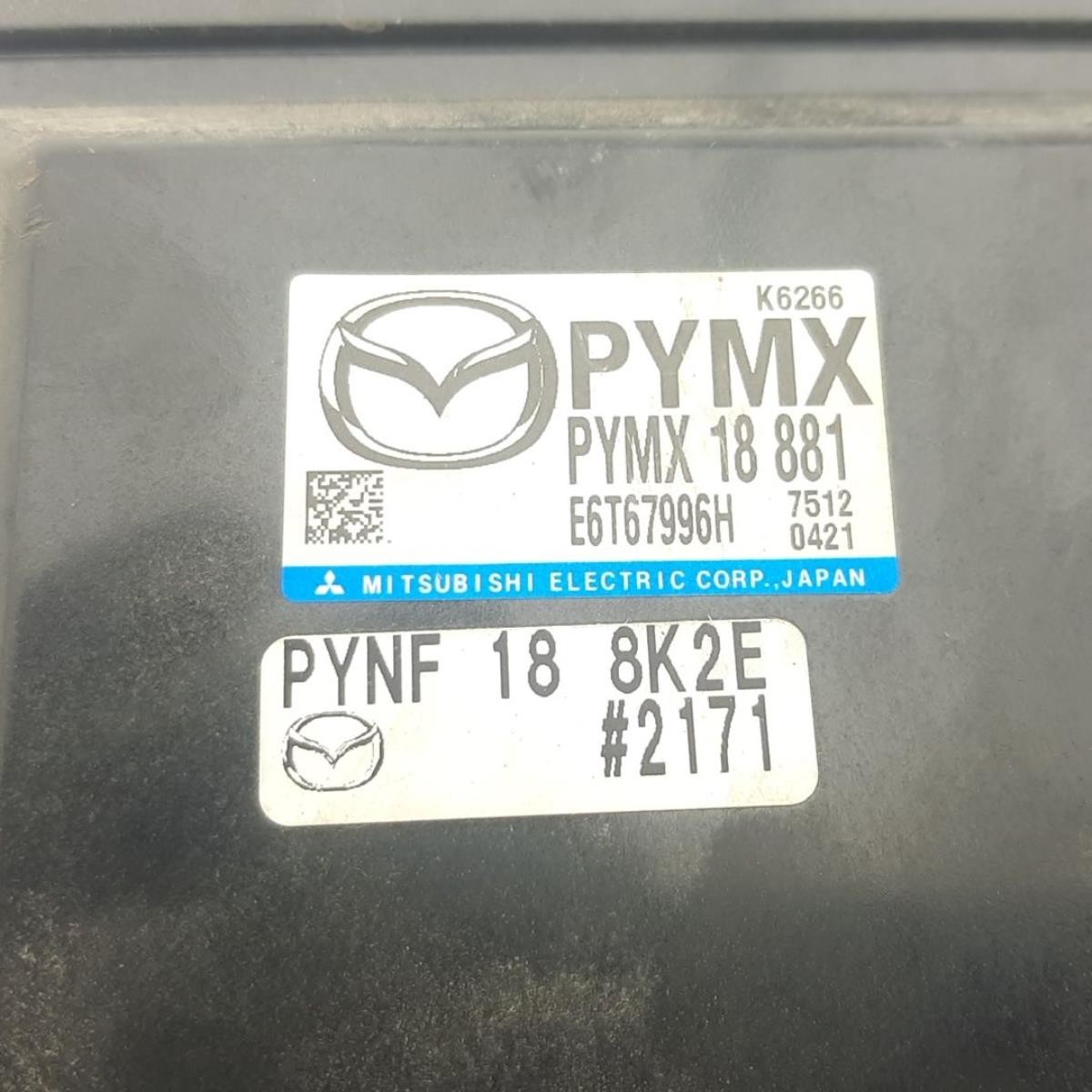 OEM Engine Computer ECU Ecm For Mazda Cx-5 PYMX18881 Main ECU Ran Nice