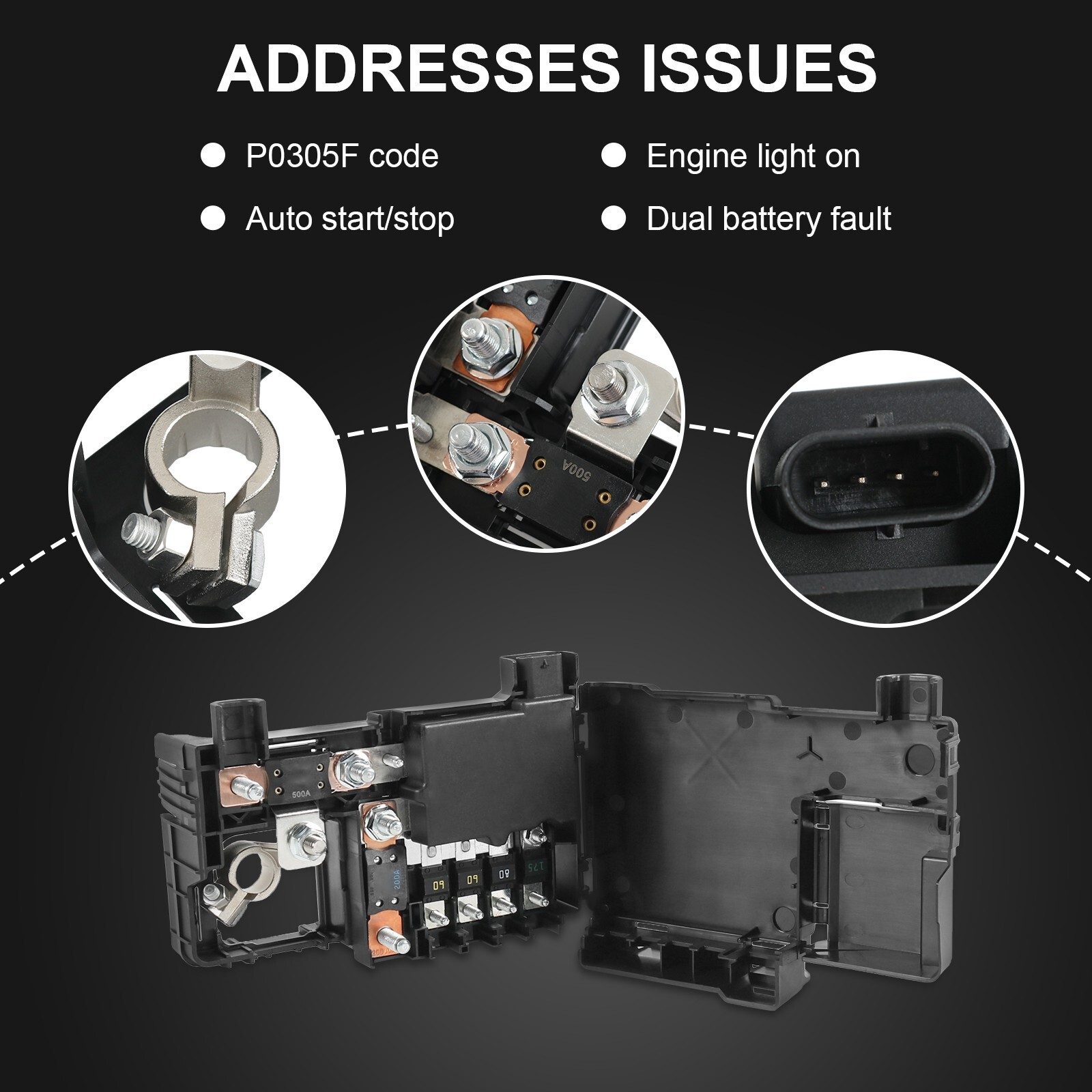 For 2014-2016 Chevrolet Malibu Fuse Box Junction Relay Module Fit 23190409