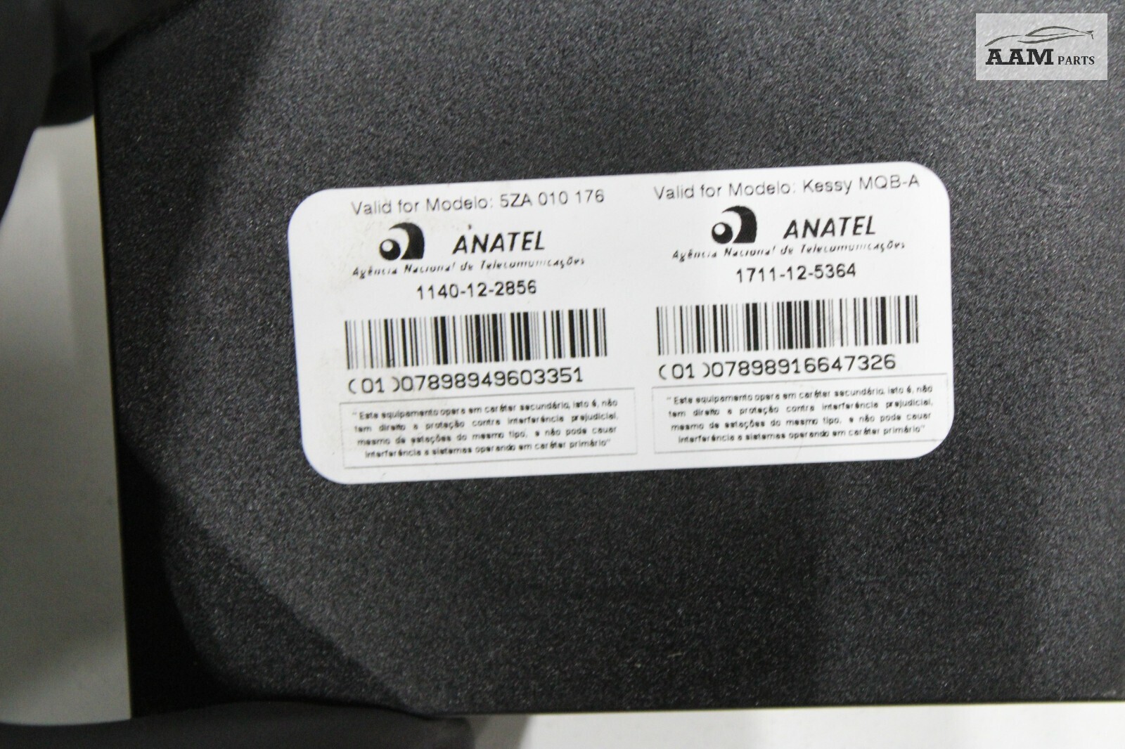 2015-2018 AUDI A3 SEDAN KEYLESS ENTRY COMPUTER CONTROL MODULE UNIT HELLA OEM