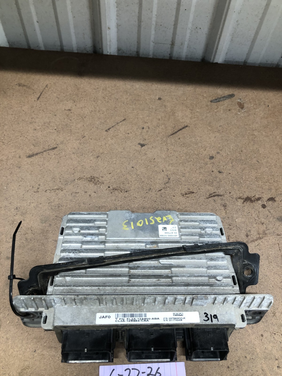 2013-2014 Ford Explorer Engine Control Module Computer ECM ECU EL3A-12A650-ABA