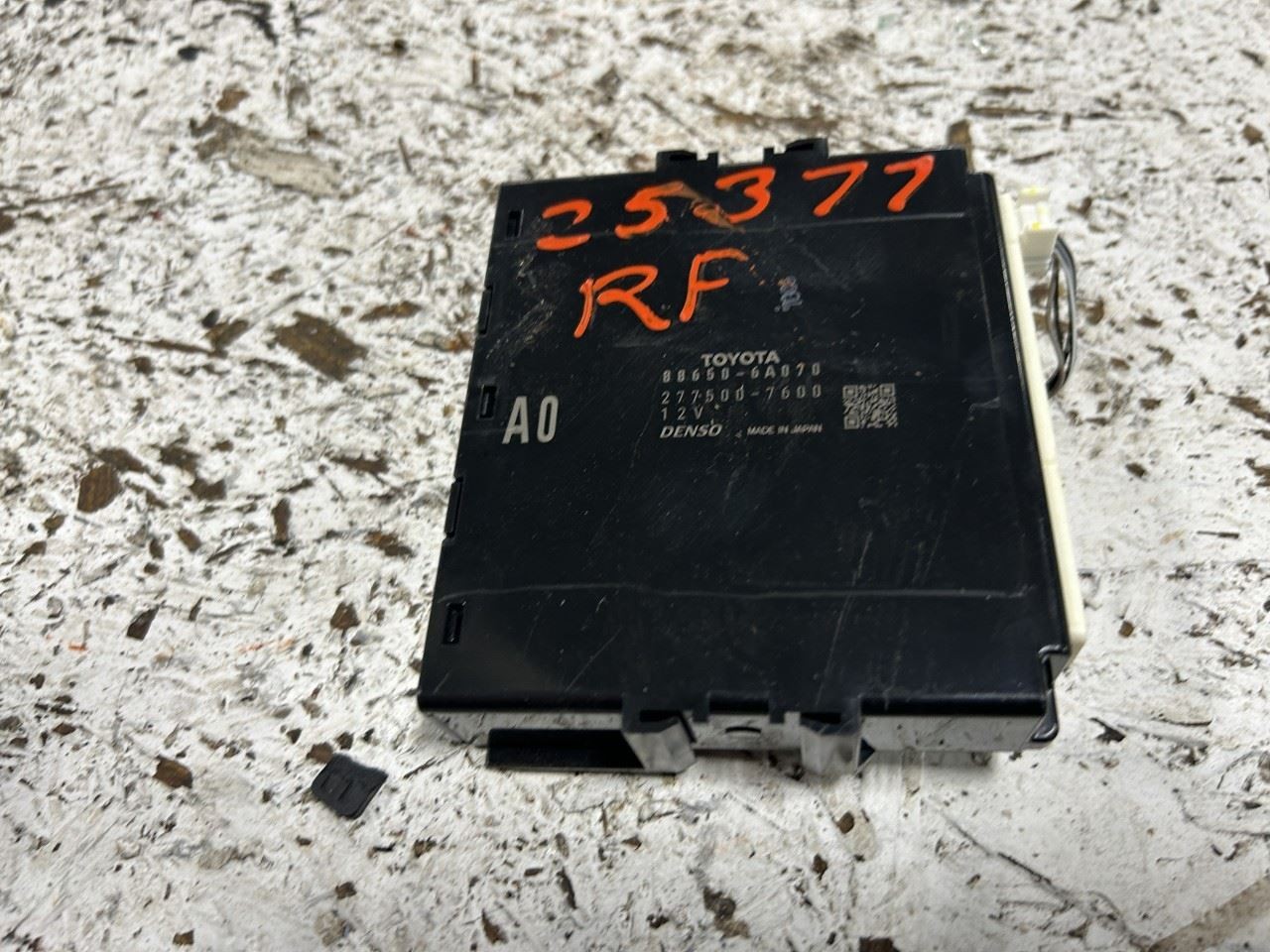 2023 LEXUS GX460 HVAC Control Module OEM Part Number 886506A070