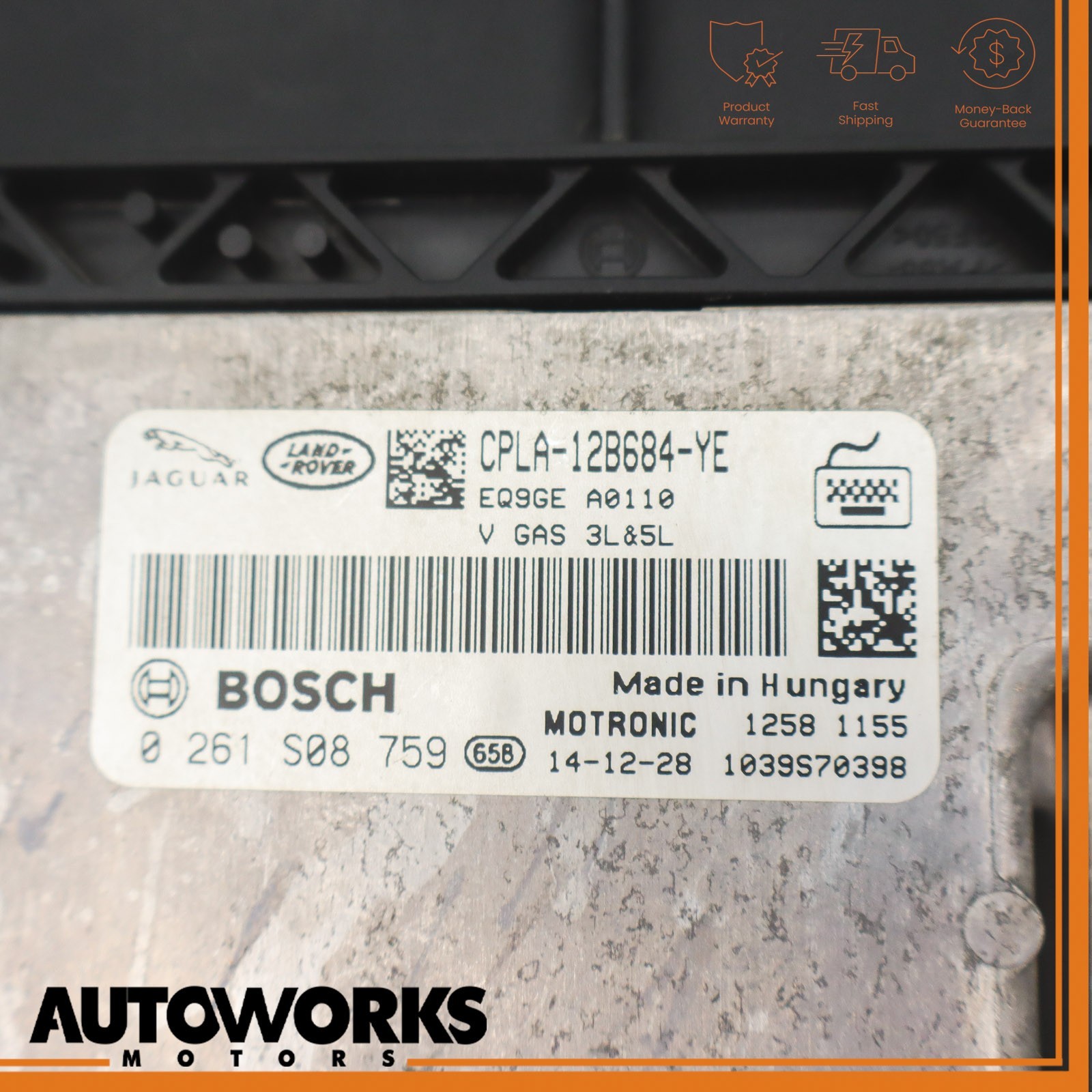 14-21 Range Rover Sport L494 ECM ECU Engine Computer Control Module Unit OEM