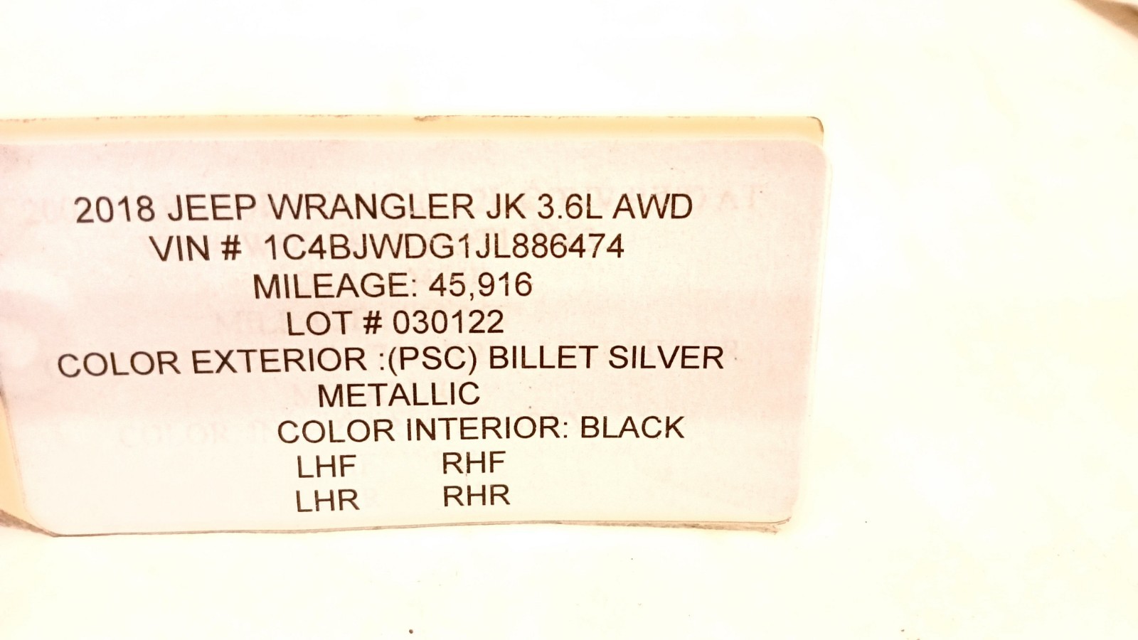 16-18 Jeep Wrangler JK 3.6 Engine Control Module ECU ECM Oem 030122
