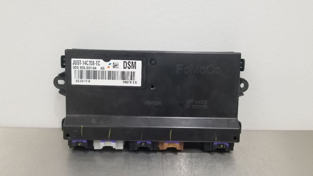 18 FORD EXPEDITION LEFT DRIVER FRONT MEMORY CONTROL MODULE JU5T14C708EC