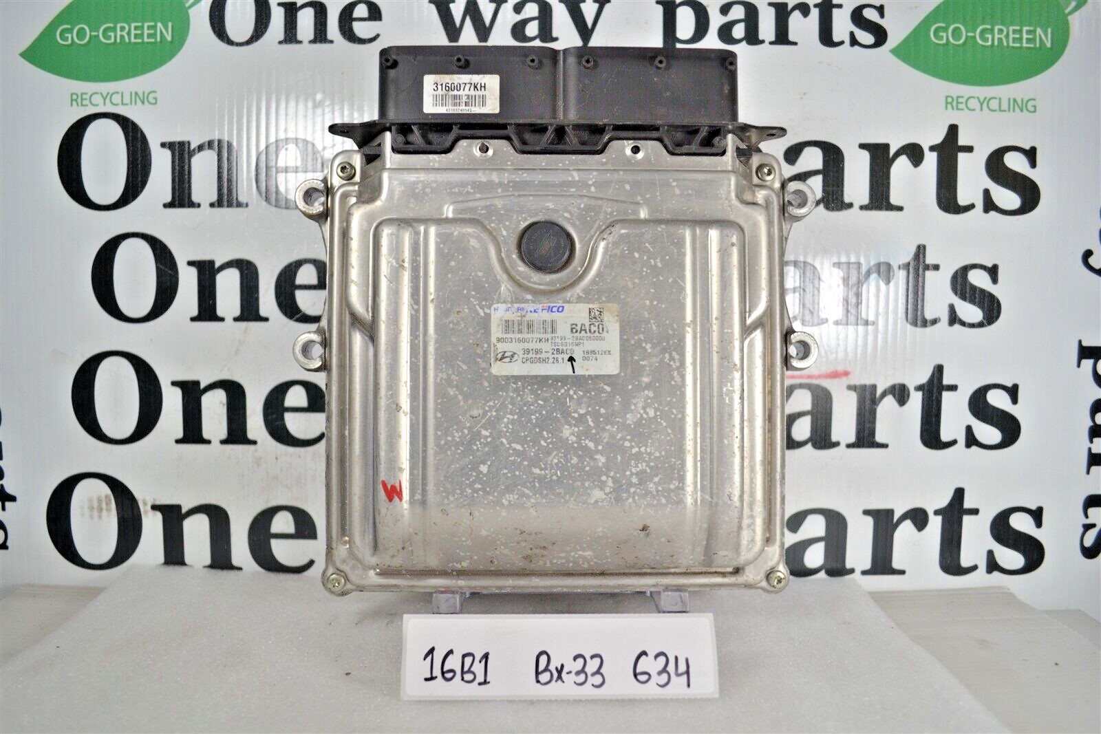 391992BAC0 KIA RIO 2017-2018 Engine Control UNIT Module ECU 16B1 634 B33