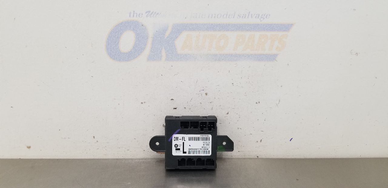 16 DODGE RAM 1500 DOOR CONTROL MODULE FRONT LEFT DRIVER 68225103AC