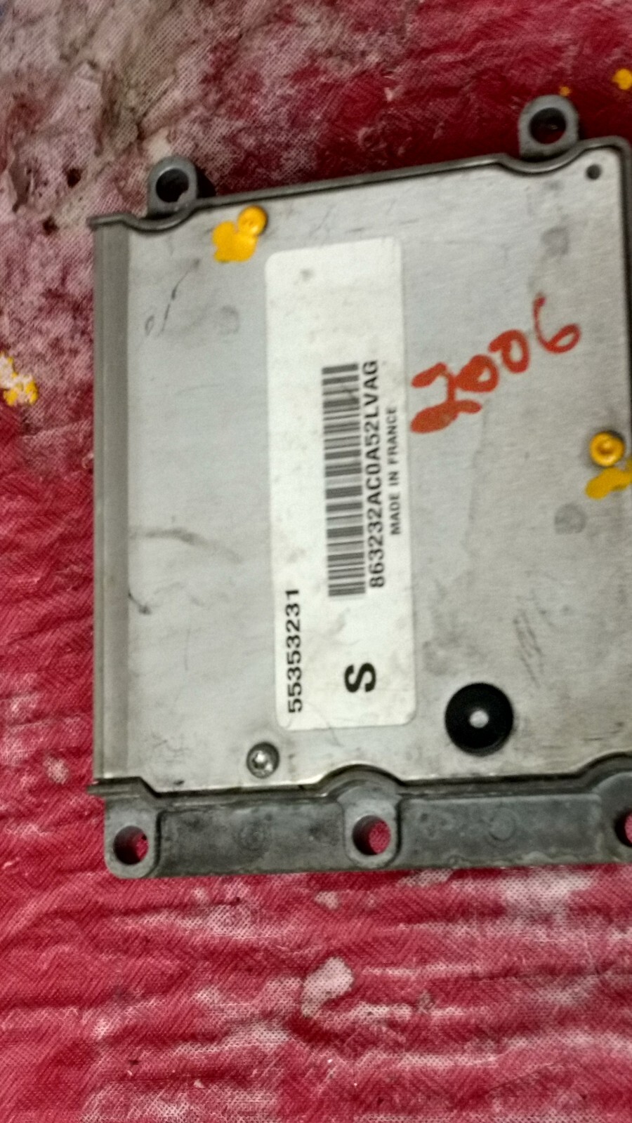 03-06 SAAB 9-3 93 2.0T TURBO ECU ECM PCM EMGINE COMPUTER CONTROL P/N 55353231