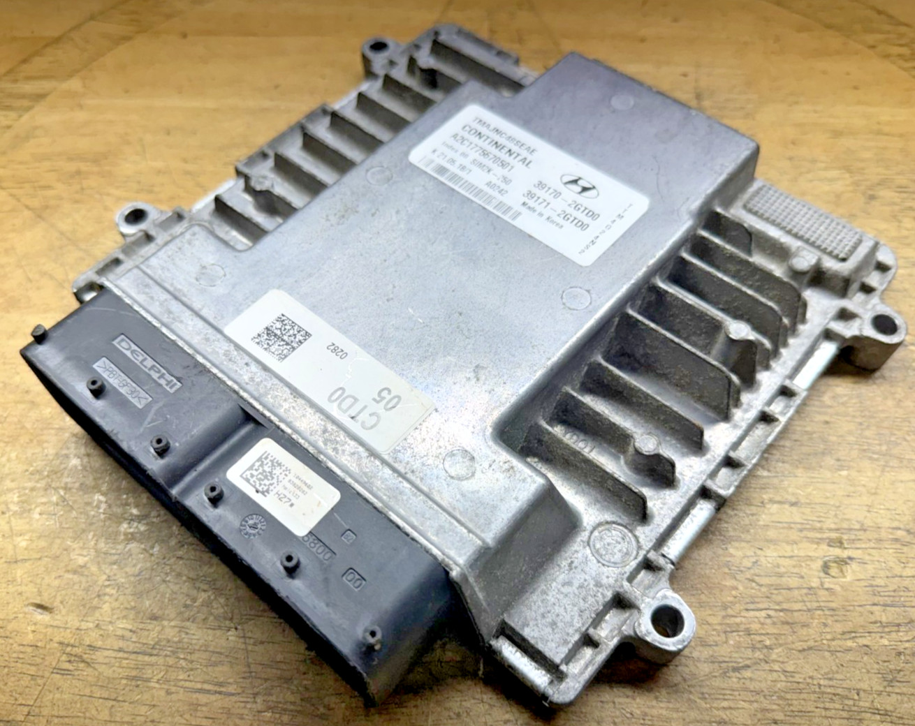 2019 Hyundai ECM Santa Fe PCM Engine Computer Control Module 2.4L 39170-2GTD0 OE