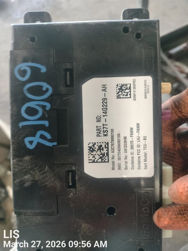TELEMATIC CONTROL MODULE OEM 2019 FORD FUSION 1YR WRNTY KS7T14G229AH