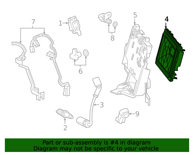 Genuine GM Engine Control Module (ECM) 12725132