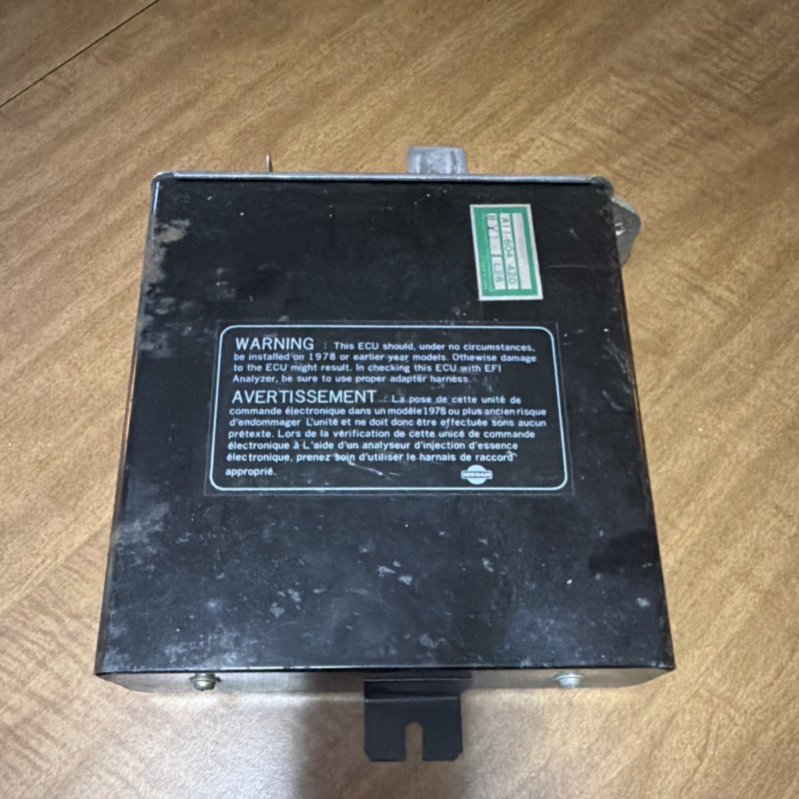 1979 DATSUN 280ZX ECU COMPUTER CONTROL A11-604 420 USED OEM