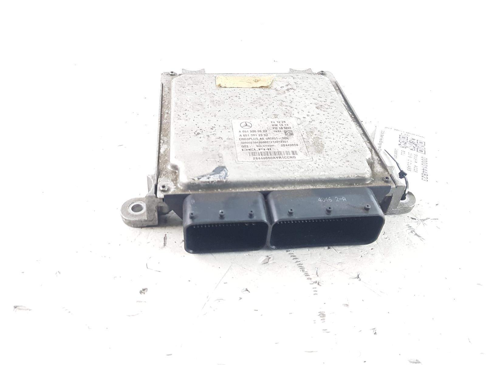 MERCEDES C CLASS ENGINE MANAGEMENT CONTROL ECU A6519000603 W205 2016